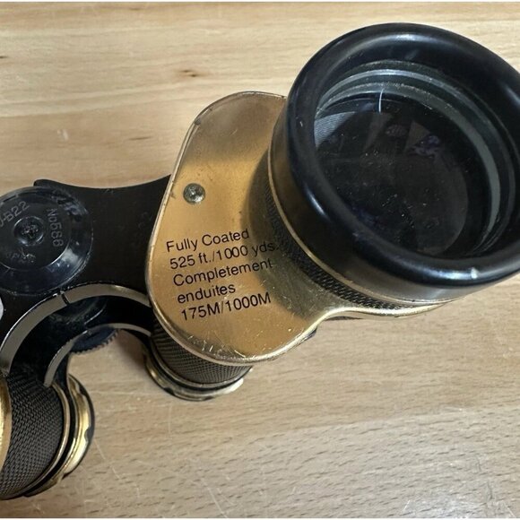 VTG Tasco Binoculars 1976 Montreal Olympics 7x35 Wide Angle w/Leather Case AS IS - Picture 6 of 8